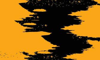 abstrakt svart och orange bakgrund med grunge textur. färgrik bakgrund design. orange och svart vektor grunge texturerad bakgrund