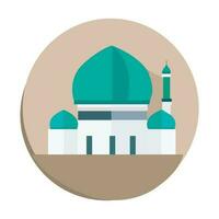 schön islamisch Moschee vektor