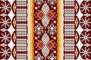 etnisk figur aztec broderi stil. geometrisk ikat orientalisk traditionell konst mönster.design för etnisk bakgrund, tapeter, mode, kläder, omslag, tyg, element, sarong, grafik, vektor illustration