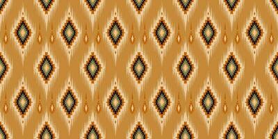 ethnisch abstrakt Ikat Kunst. nahtlos Muster im Stammes-, Volk Stickerei, und Mexikaner Stil. aztekisch geometrisch Kunst Ornament drucken. Design zum Teppich, Hintergrund, Kleidung, Verpackung, Stoff, Abdeckung, Textil. vektor