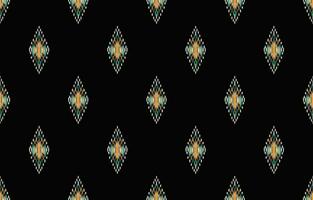 ethnisch abstrakt Ikat Kunst. nahtlos Muster im Stammes-, Volk Stickerei, und Mexikaner Stil. aztekisch geometrisch Kunst Ornament drucken. Design zum Teppich, Hintergrund, Kleidung, Verpackung, Stoff, Abdeckung, Textil. vektor