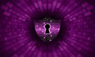 modern Cybersäkerhet teknologi bakgrund med låsa vektor