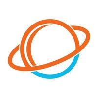 planet symbol ikon, logotyp vektor illustration design mall