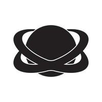 Planet Symbol Symbol, Logo Vektor Illustration Design Vorlage
