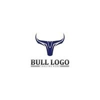 bull buffalo head, ko, animal maskot logo design vector for sport horn buffalo, animal, däggdjur, head logo, wild, matador