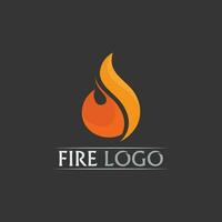 Feuerlogo und -ikone, heißes flammendes Elementvektorflammenillustrationsdesignenergie, warm, Warnung, Kochzeichen, Logo, Symbol, Licht, Kraftwärme power vektor