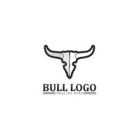 bull buffalo head, ko, animal maskot logo design vector for sport horn buffalo, animal, däggdjur, head logo, wild, matador