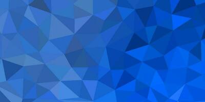 abstrakt Blau geometrisch Hintergrund mit Dreiecke Design vektor