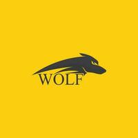 Wölfe Logo, Fuchs, Wolfskopf, Tier Vetor und Logo Design Wild Brüllen Hund Illustration, abstrakt für Spiel Logo Symbol Kopf Tier vektor