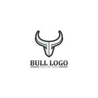 bull buffalo head, ko, animal maskot logo design vector for sport horn buffalo, animal, däggdjur, head logo, wild, matador