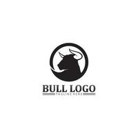 bull buffalo head, ko, animal maskot logo design vector for sport horn buffalo, animal, däggdjur, head logo, wild, matador