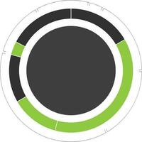 cirkel infographic element för företag. vektor