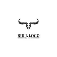 bull buffalo head, ko, animal maskot logo design vector for sport horn buffalo, animal, däggdjur, head logo, wild, matador