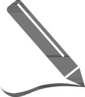platt illustration av en penna. vektor