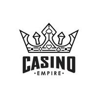 königlich Krone Kasino Logo Design, königlich Poker König Logo Design Inspiration vektor