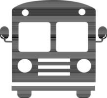 Vektor Illustration von Bus Symbol.