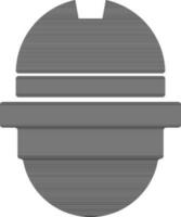 Konstruktion Sicherheit Helm Symbol. vektor