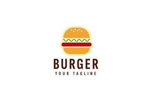 burger-logo-vektor-symbol-illustration vektor