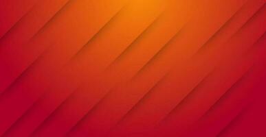 dynamisch abstrakt modern rot Orange diagonal Streifen mit Schatten und Licht hintergrund.eps10 Vektor