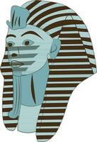 illustration av en tutankhamon. vektor