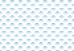 abstraktes Halbkreis blaues Gradientenwellenmuster auf weißem Hintergrund. vektor