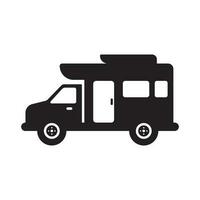 Food-Truck-Symbol vektor