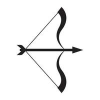 Bogenschießen-Icon-Vektor vektor