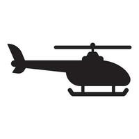 Hubschrauber-Symbolvektor vektor