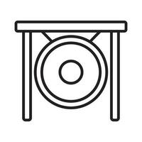 Gongs Symbol Vektor