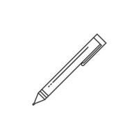 Stift-Symbol-Vektor vektor
