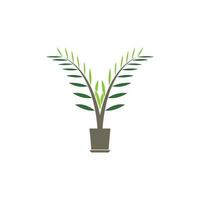 Symbolvektor für Pflanzen vektor