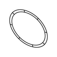 hulahup ikon kärlek logotyp vektor