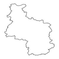 veliko tarnovo Provinz Karte, Provinz von Bulgarien. Vektor Illustration.