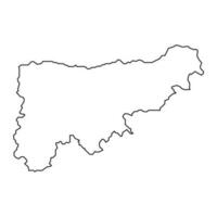 komarom esztergom grevskap Karta, administrativ distrikt av Ungern. vektor illustration.