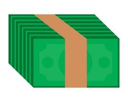 Geld Banknoten Symbol Vektor Design