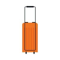 Reise Koffer Symbol isoliert Stil vektor