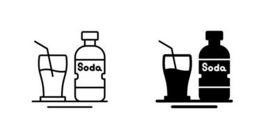 Soda-Vektor-Symbol vektor