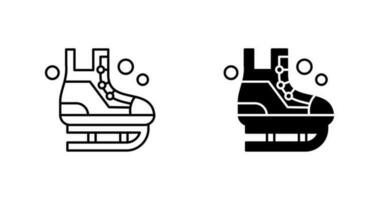 is skridskoåkning vektor ikon