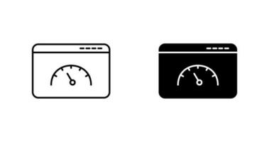 Vektorsymbol für Seitengeschwindigkeit vektor