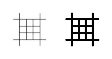 quadratisches Layout-Vektorsymbol vektor