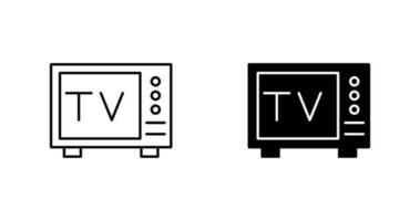 TV-Vektor-Symbol vektor