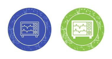 Vektorsymbol für Herzfrequenzmesser vektor