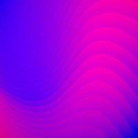 abstrakte blaue und rosa Farbverlauf gestreifte Linien Wellenmuster Hintergrund und Textur. vektor