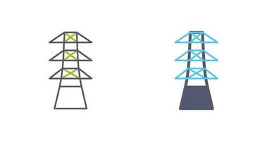 einzigartiges Turmvektorsymbol vektor