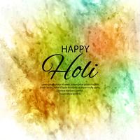 Glückliches Holi-Indianerfrühlingsfestival des Farbhintergrundes vektor