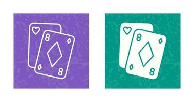 Poker-Vektor-Symbol vektor