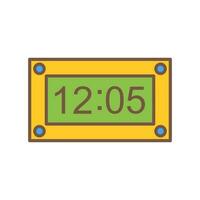 einzigartiges Timer-Vektorsymbol vektor