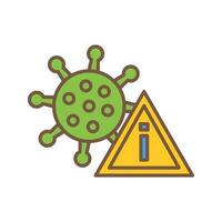 Coronavirus-Vektor-Symbol vektor