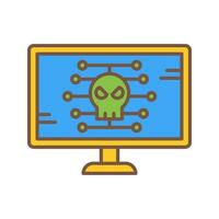 Malware-Vektor-Symbol vektor