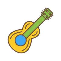 Gitarrenvektorsymbol vektor